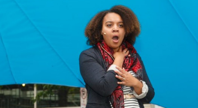 Taylor Raven performs at the Market Square Farmers Market