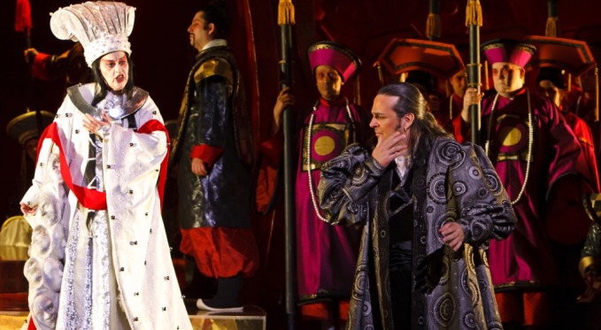 Photo from the opera Turandot