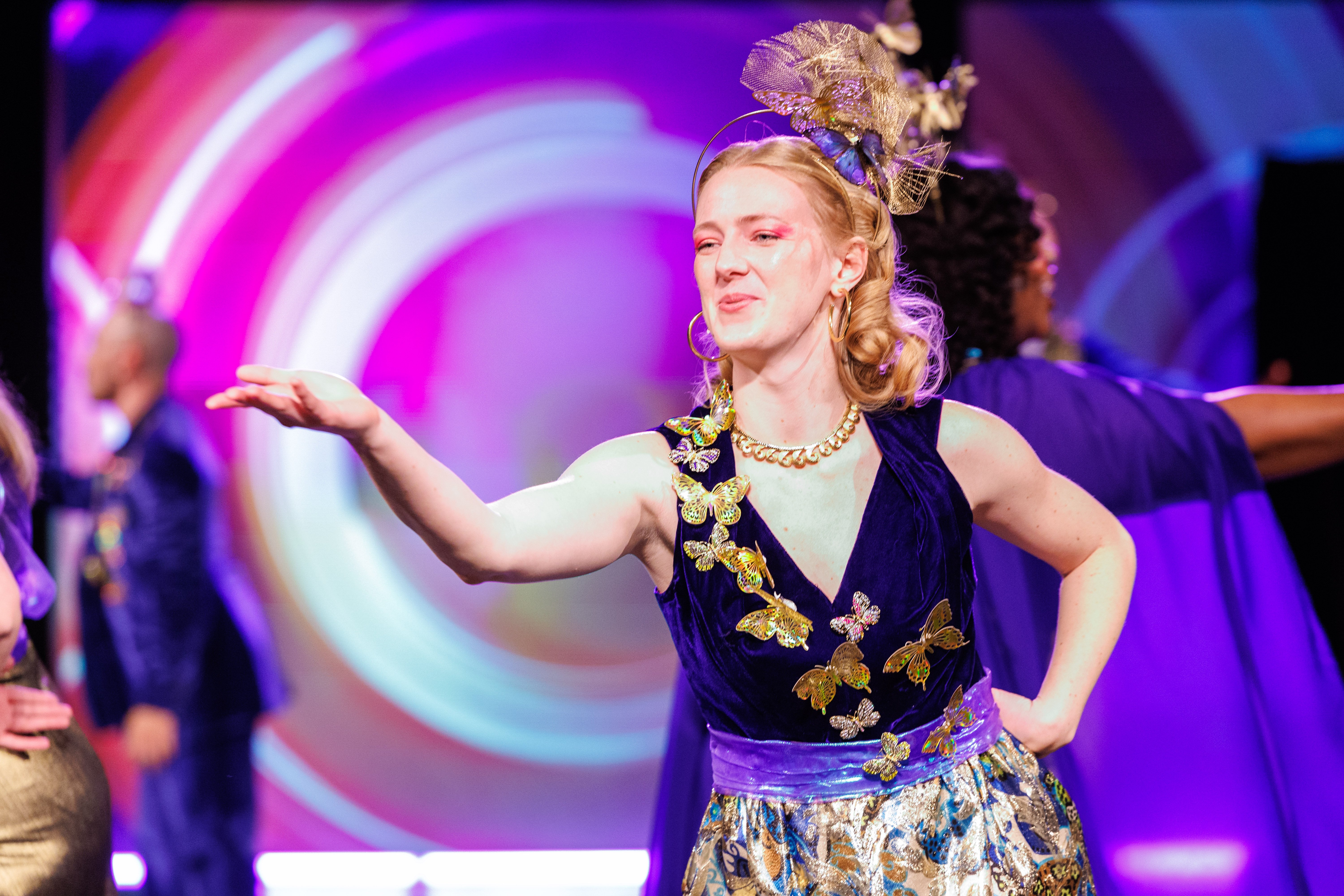 Shannon Crowley at Threads of Destiny (photo credit: David Bachman)