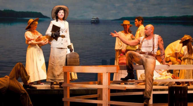 Production photo of Florencia en el Amazonas by Matthew Staver