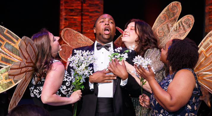 Brandon Bell enchants at the Maecenas gala (photo credit: David Bachman)