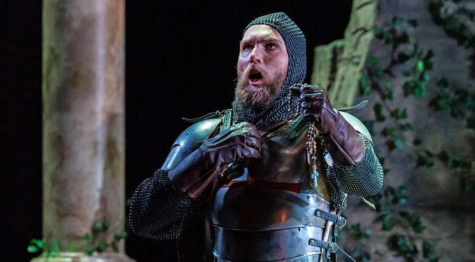 Erik Nordstrom as Ubaldo in Armida (photo credit: David Bachman)