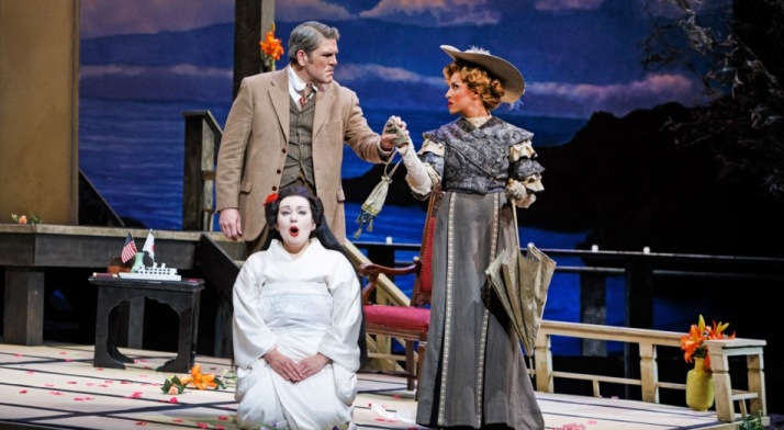 Antonia Botti-Lodovico performs in the role of Kate Pinkerton in Madama Butterfly