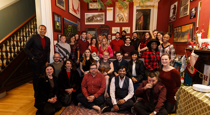 Holiday Party 2022  (photo credit: David Bachman)