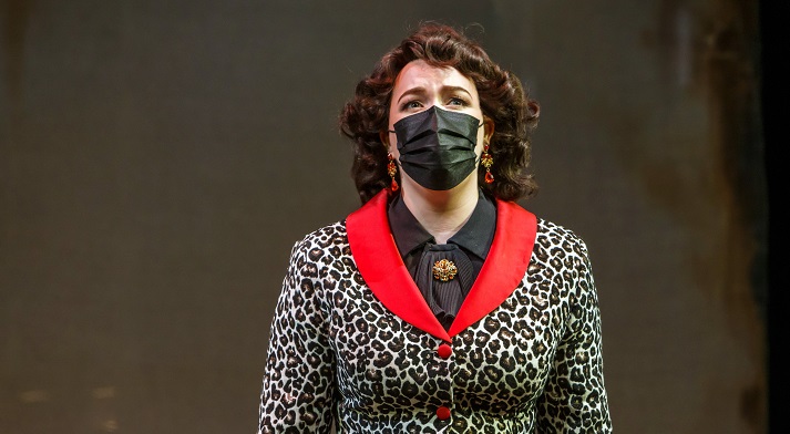 Maire Therese Carmack as Baroness Nica in Charlie Parker's Yardbird 