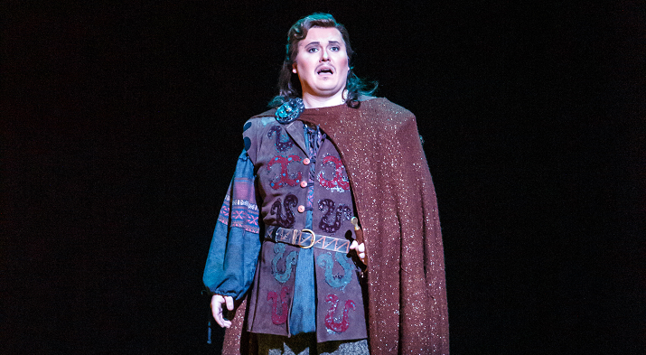 Daniel O'Hearn as Ruiz in Il Trovatore (photo credit: David Bachman)