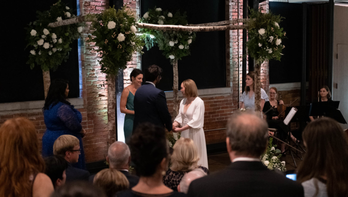 Photo: Sarah and Shaun's wedding via Schiemer Entertainment