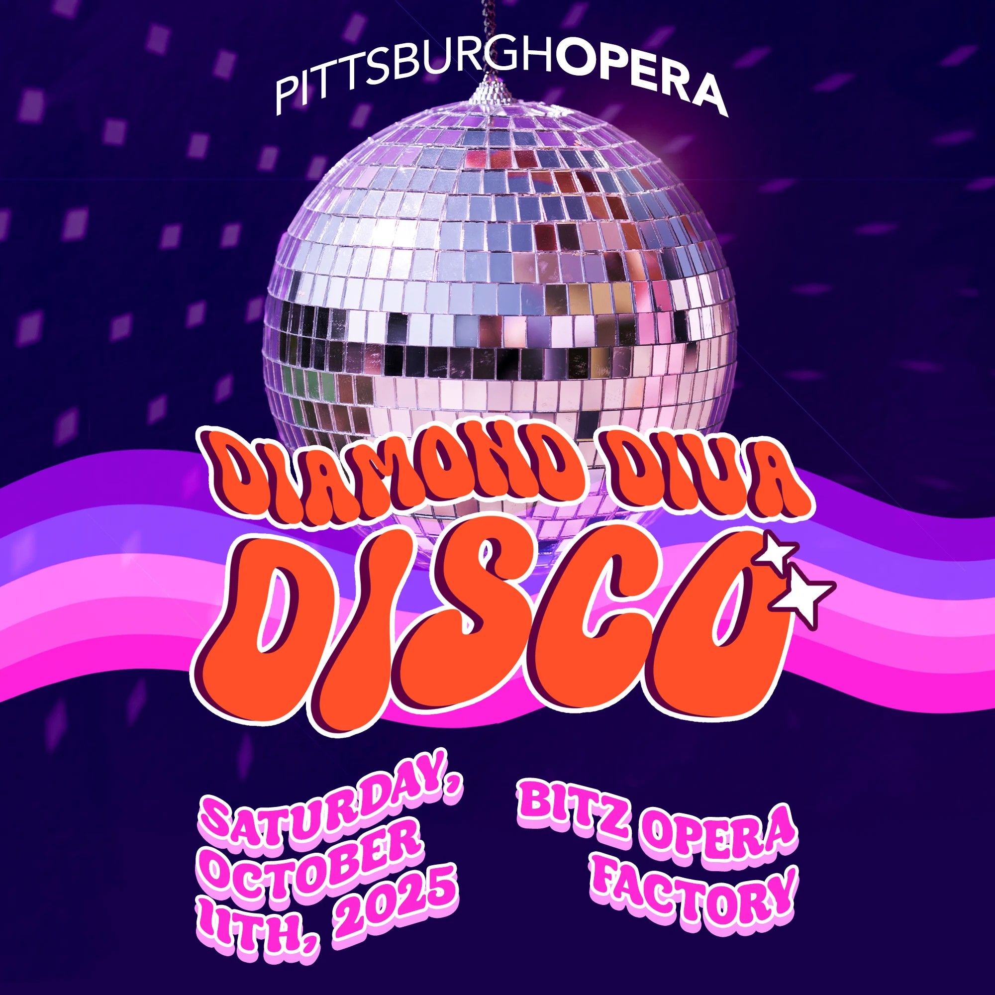 Diamond Diva Disco Logo