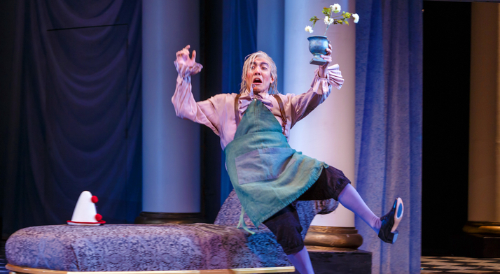 Andy Berry performs the role of gardener, Antonio in The Marriage of Figaro. Pittsburgh in the Round raved about his 