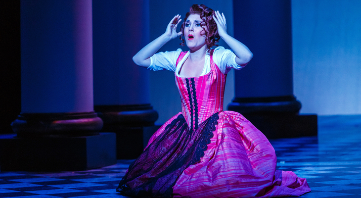 Ashley Fabian performs the role of Barbarina in Mozart's The Marriage of Figaro. Pittsburgh in the Round said she was "well worth the wait."