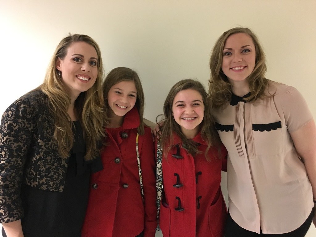 Pittsburgh Opera Resident Artists with Riverview High School students